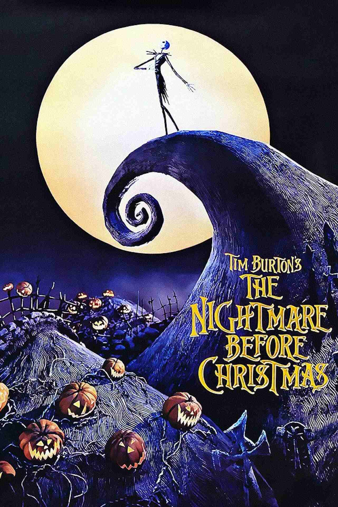 Poster art for The Nightmare Before Christmas