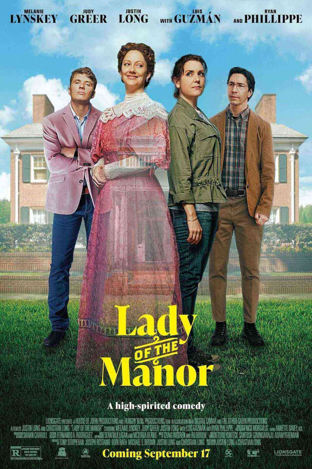 Theatrical poster for Lady of the Manor (2021).