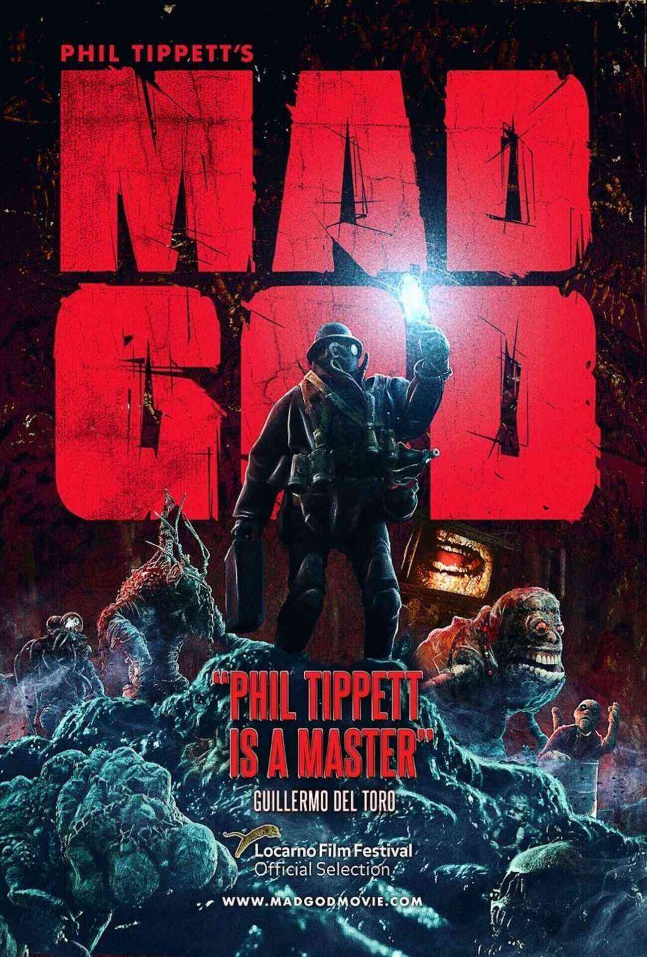Theatrical poster for Mad God, directed by Phil Tippett.