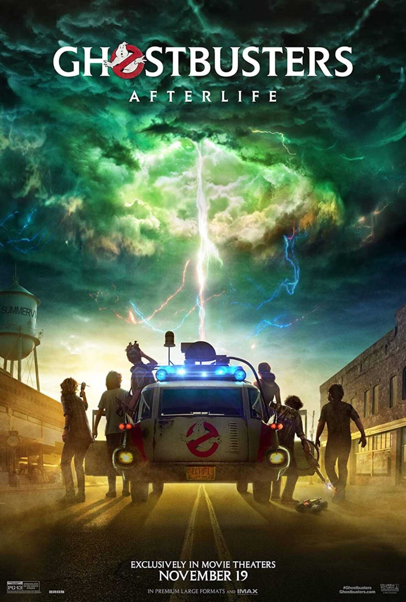 Theatrical poster for Ghostbusters: Afterlife.