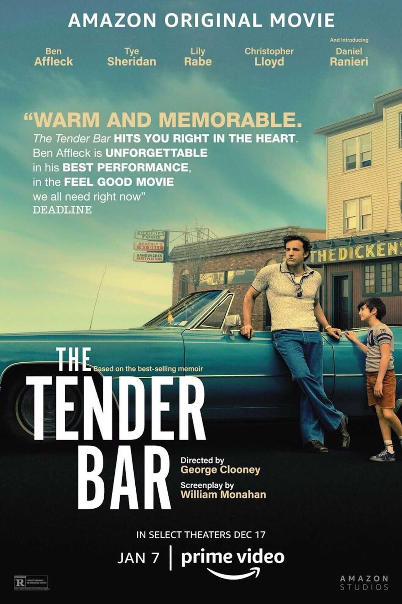 Theatrical poster for The Tender Bar.