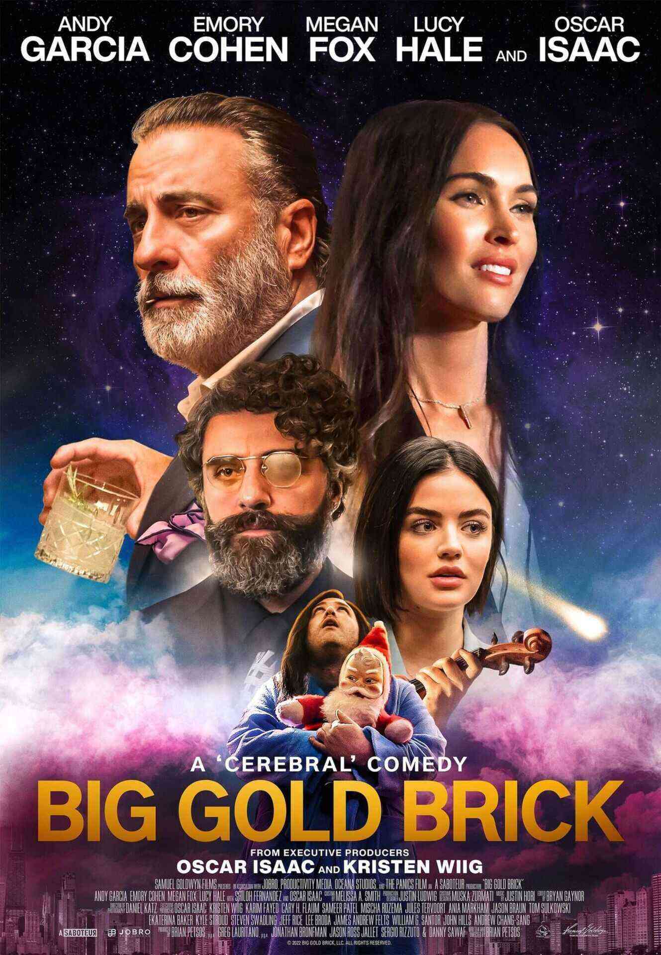 Theatrical poster for Big Gold Brick.