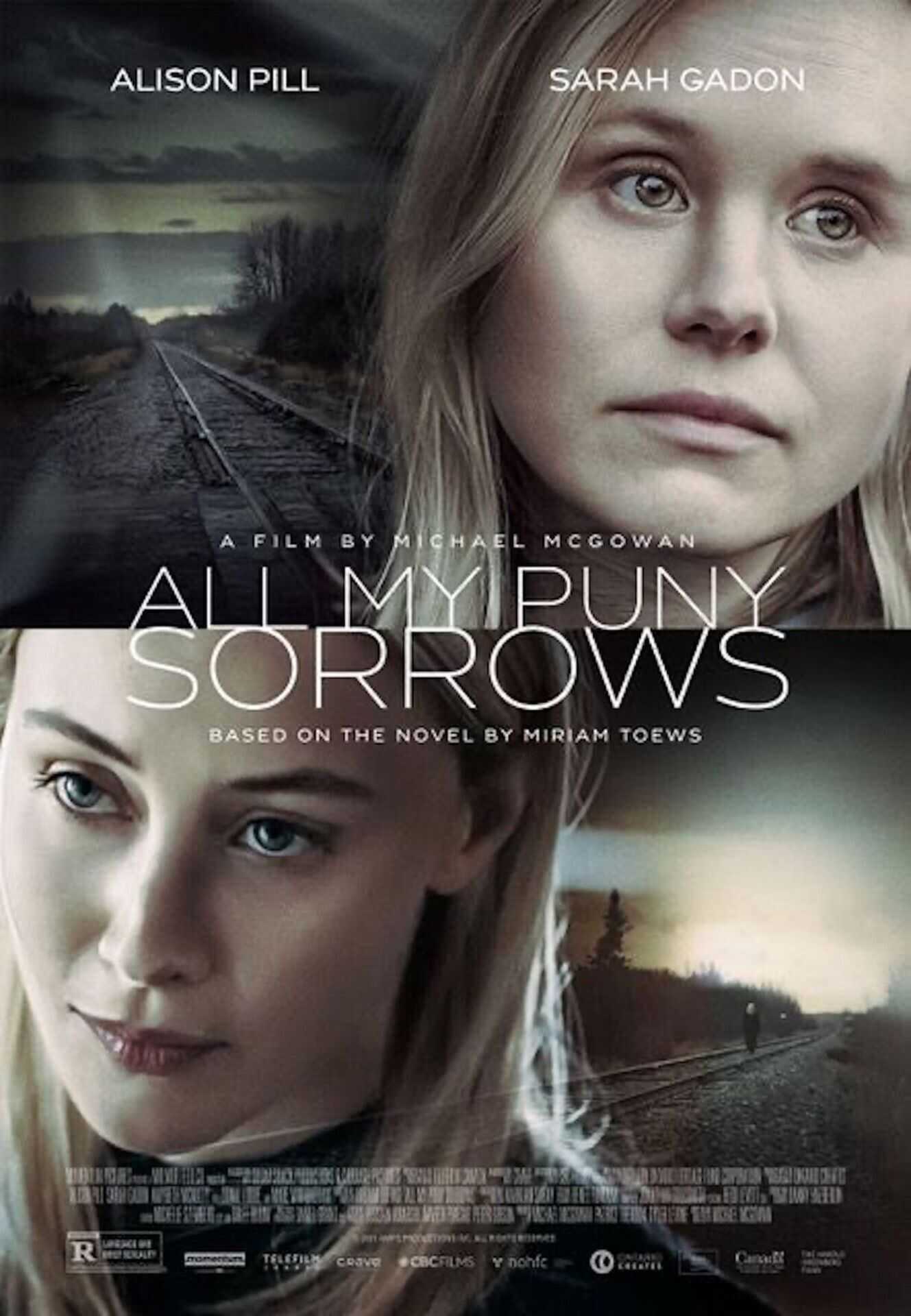 Theatrical poster for All My Puny Sorrows. A Momentum Pictures release. Courtesy of Momentum Pictures.