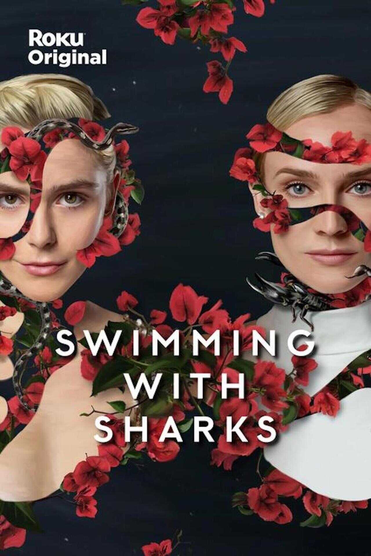 Promo image from The Roku Channel's Swimming With Sharks