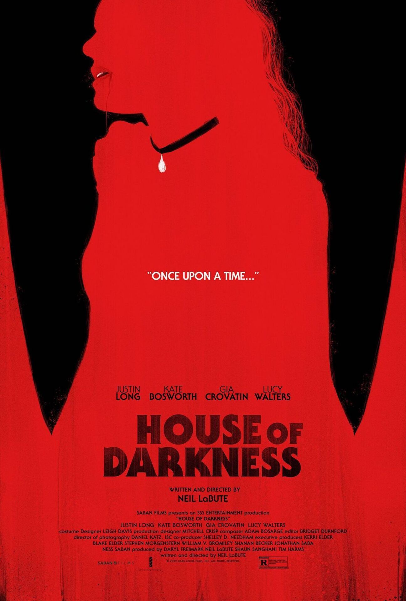 Theatrical poster for House Of Darkness, a Saban Films release. Image courtesy of Saban Films.
