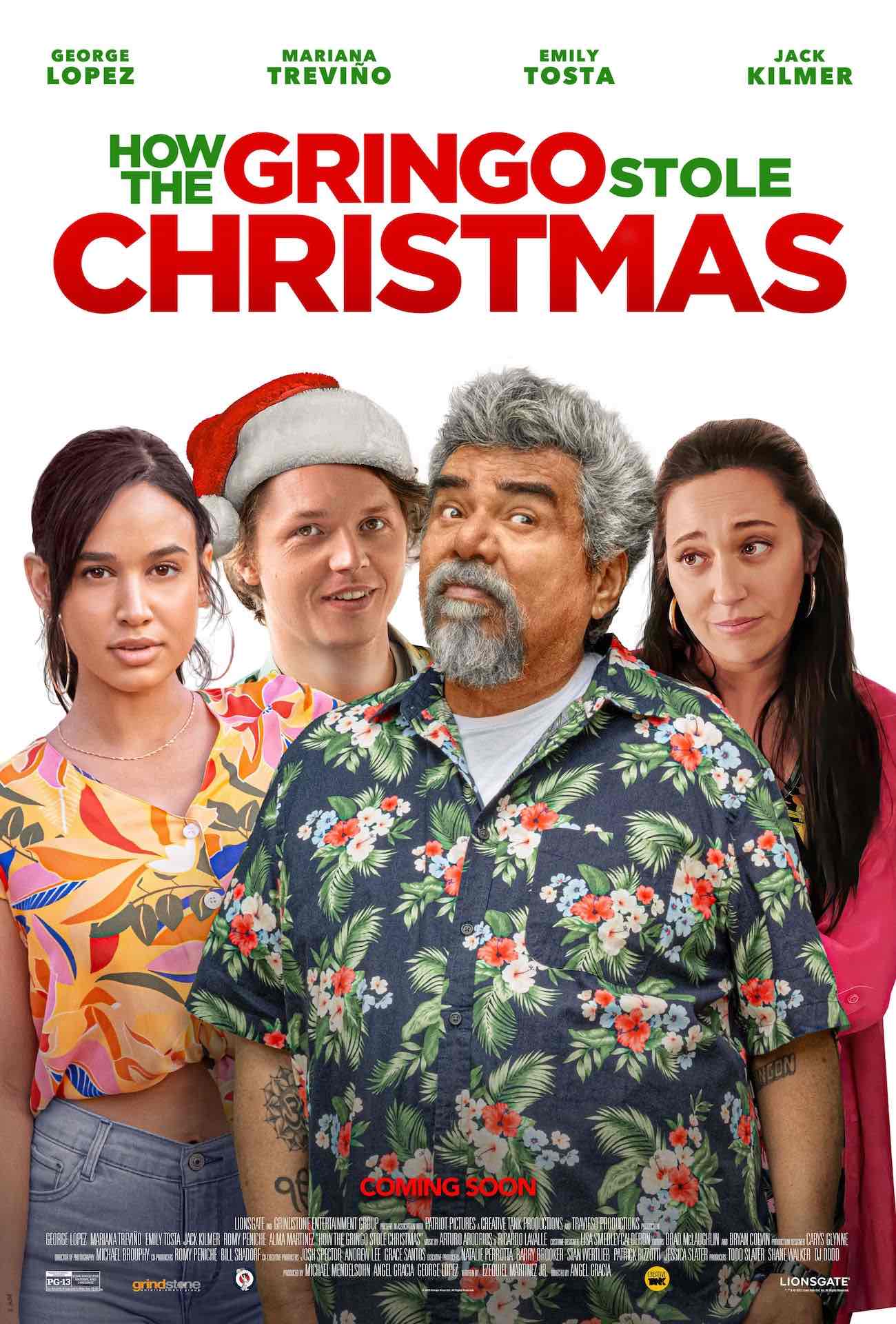 THEATRICAL POSTER FOR HOW THE GRINGO STOLE CHRISTMAS. IMAGE COURTESY OF LIONSGATE FILMS.