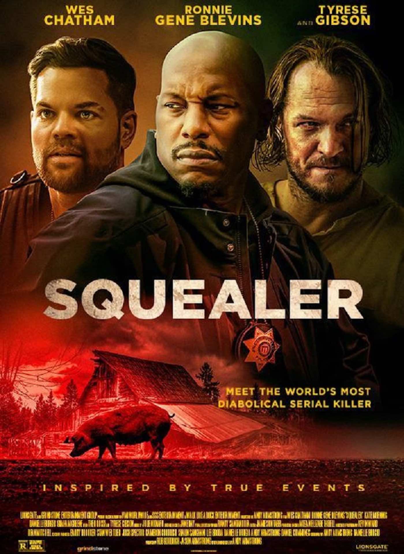 THEATRICAL POSTER FOR SQUEALER.