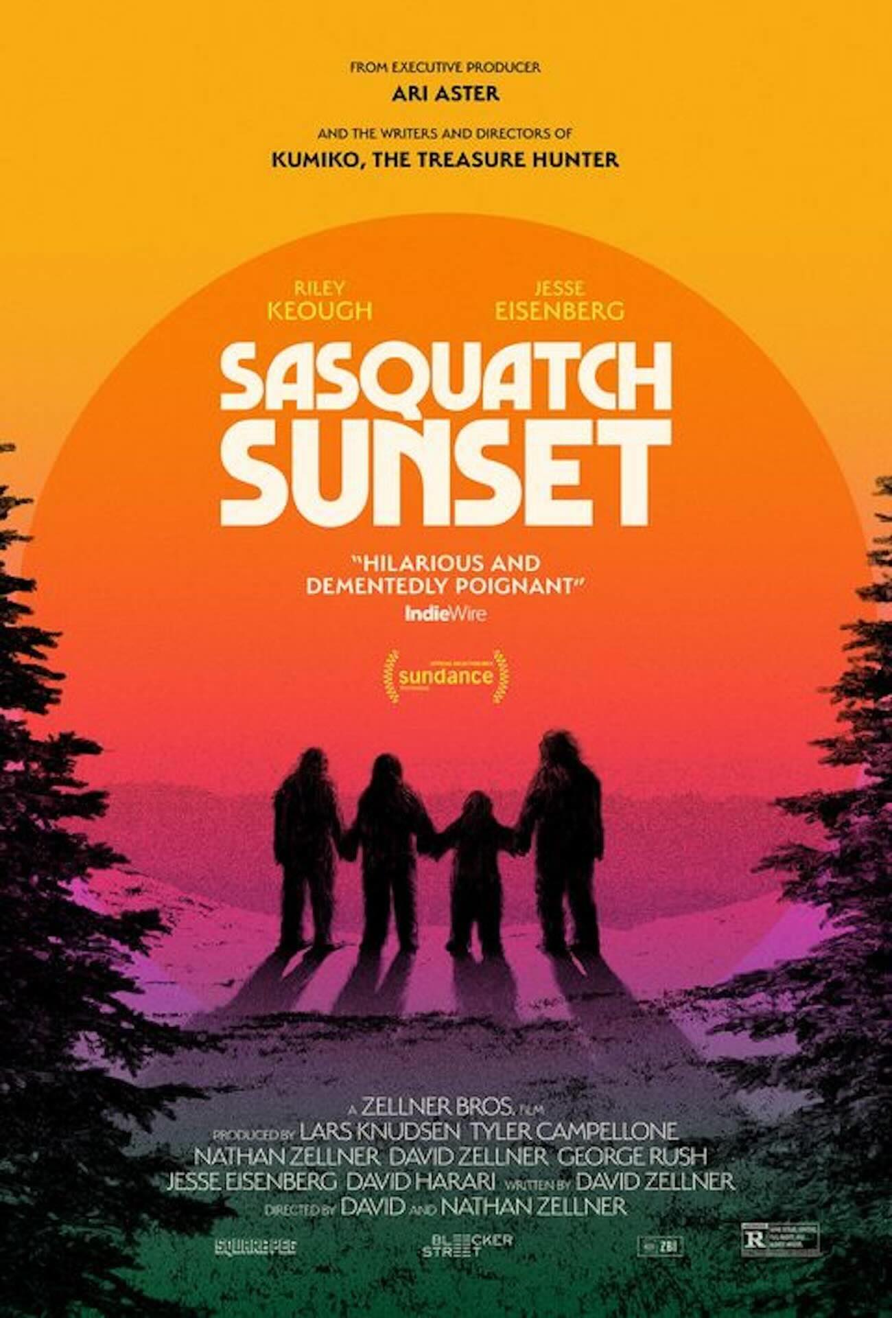Theatrical poster for Sasquatch Sunset.