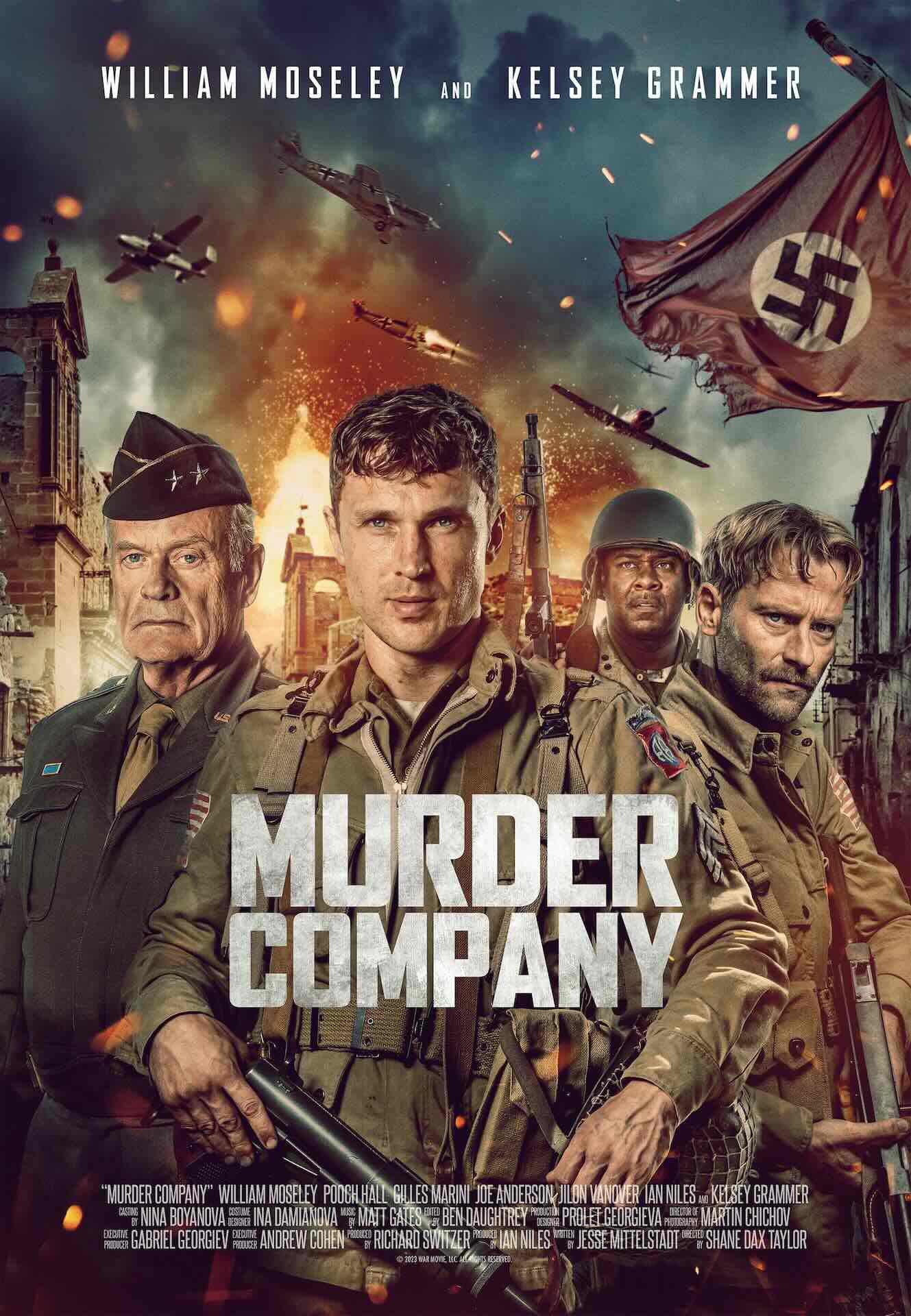 Key art for Murder Company. Image courtesy of Maverick Film and Complex Corp.