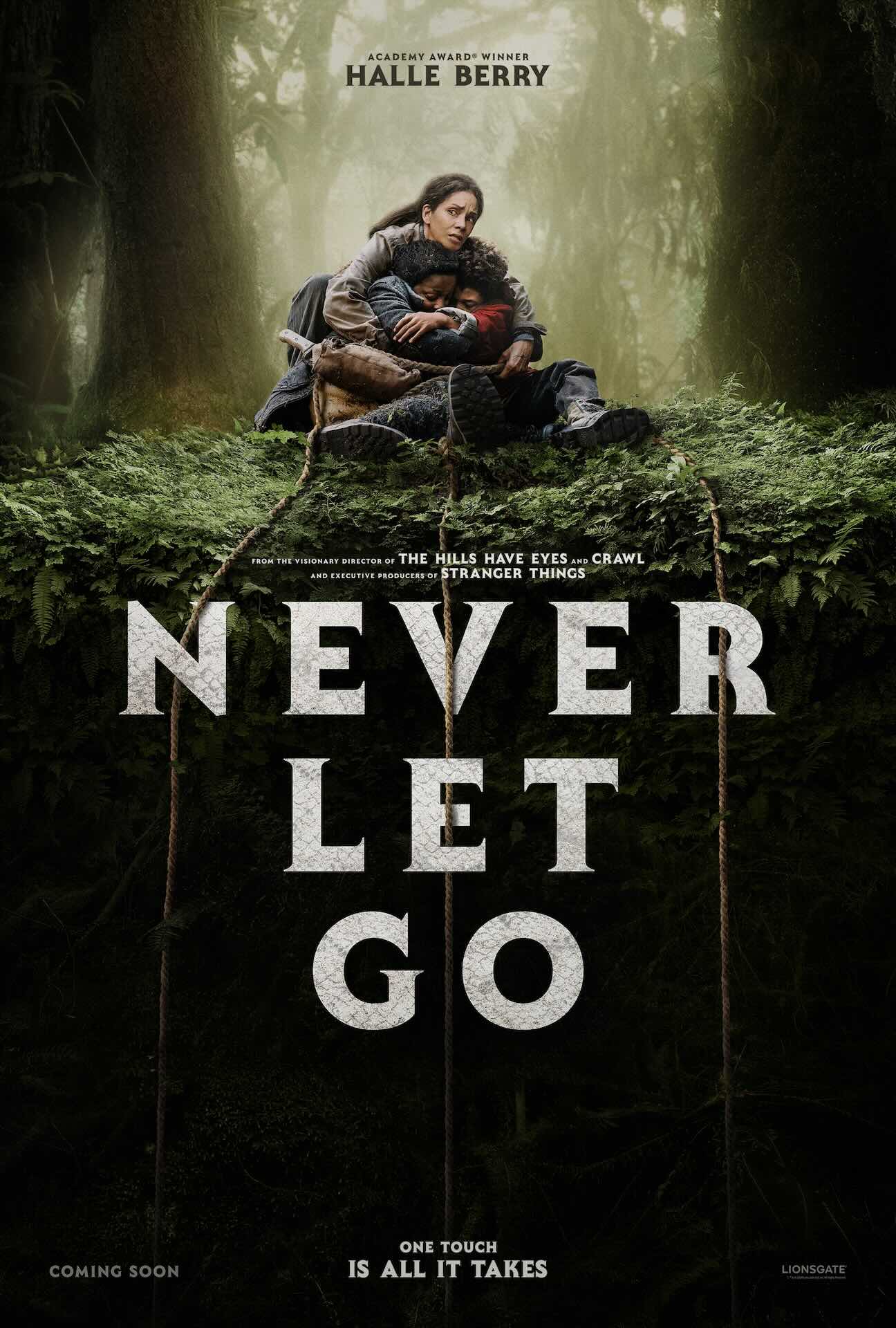 Theatrical poster for Never Let Go. Image courtesy of Lionsgate.