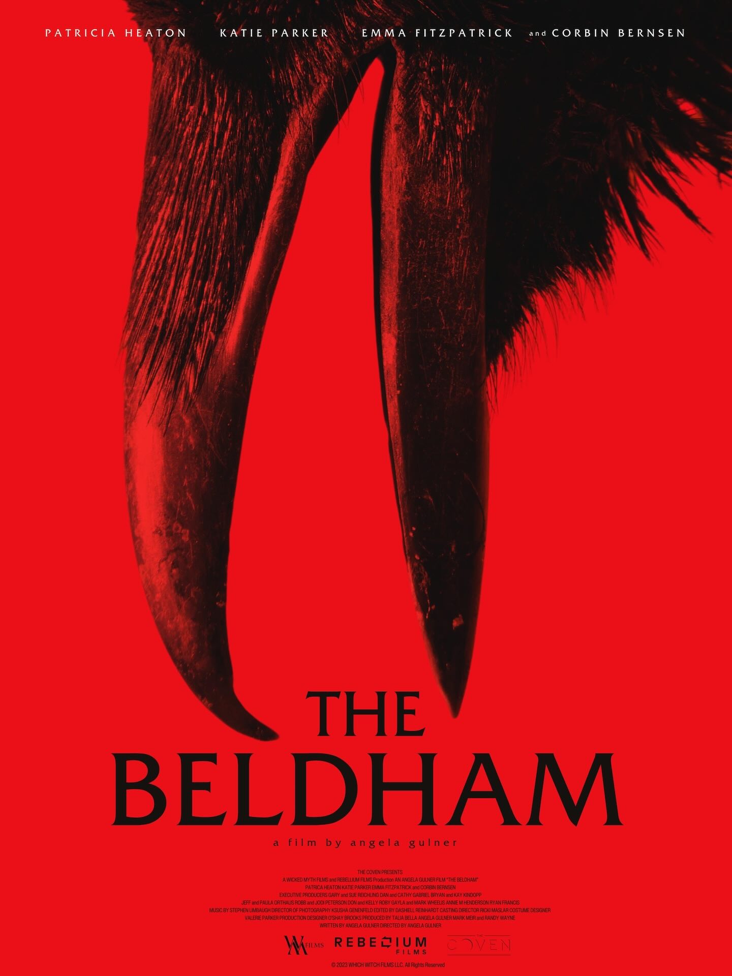 Theatrical poster for The Beldham, directed by Angela Gulner.