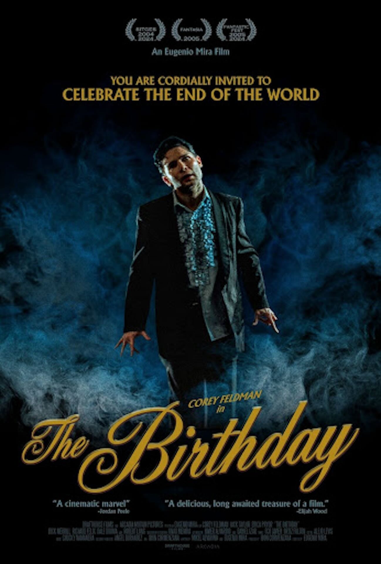 Theatrical poster for the 20th anniversay 4k restoration of Eugenio Mira's The Birthday.