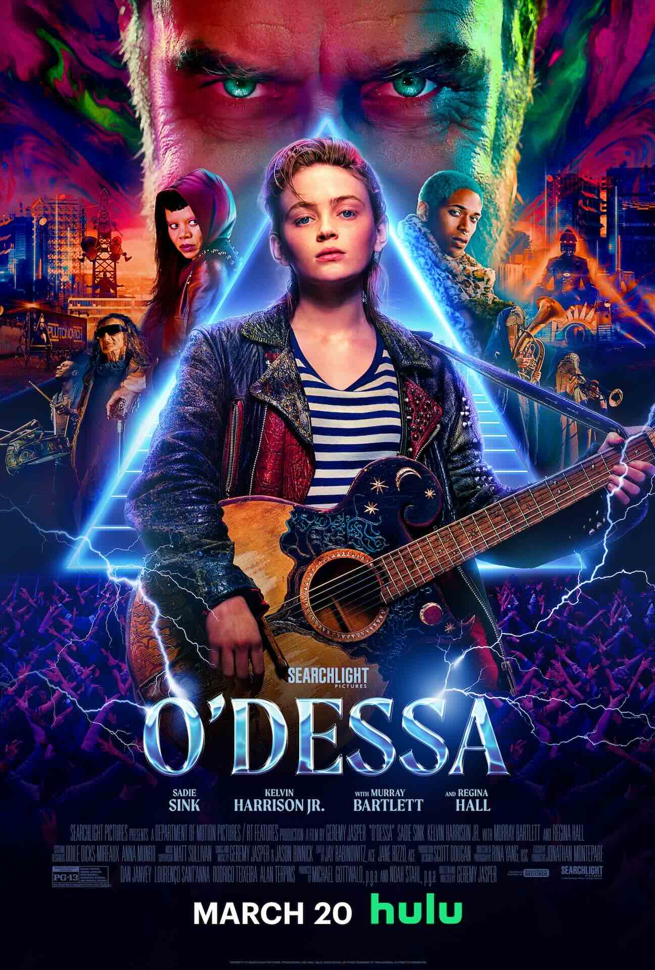 Key Art for O'Dessa, directed by Geremy Jasper. Image courtesy of Hulu.