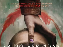 Key art for Bring Her Back, directed by Danny Phillipou and Michael Phillipou. Image courtesty of A24.
