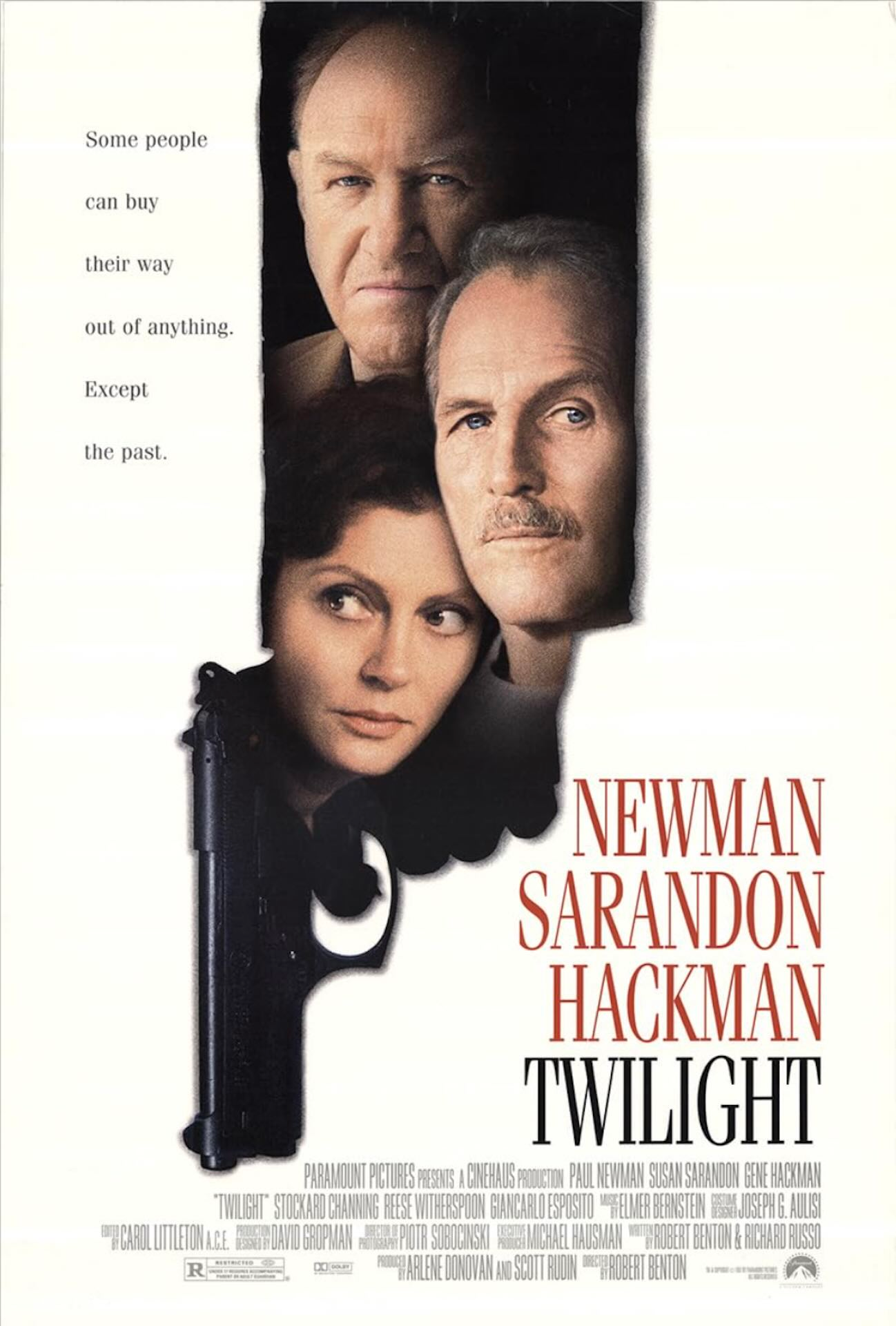Theatrical poster for Twilight (1998). Image courtesy of Paramount Pictures.